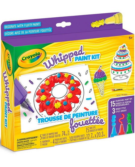 Trousse de peinture fouettée