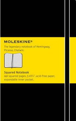 Large Squared Notebook