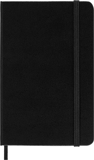 Classic Notebook - Ruled, Hard Cover - BLACK CENTIMETER - 9 X 14