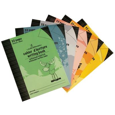 Petit cahier d'exercices interligné/pointillé LG 32p 6AS