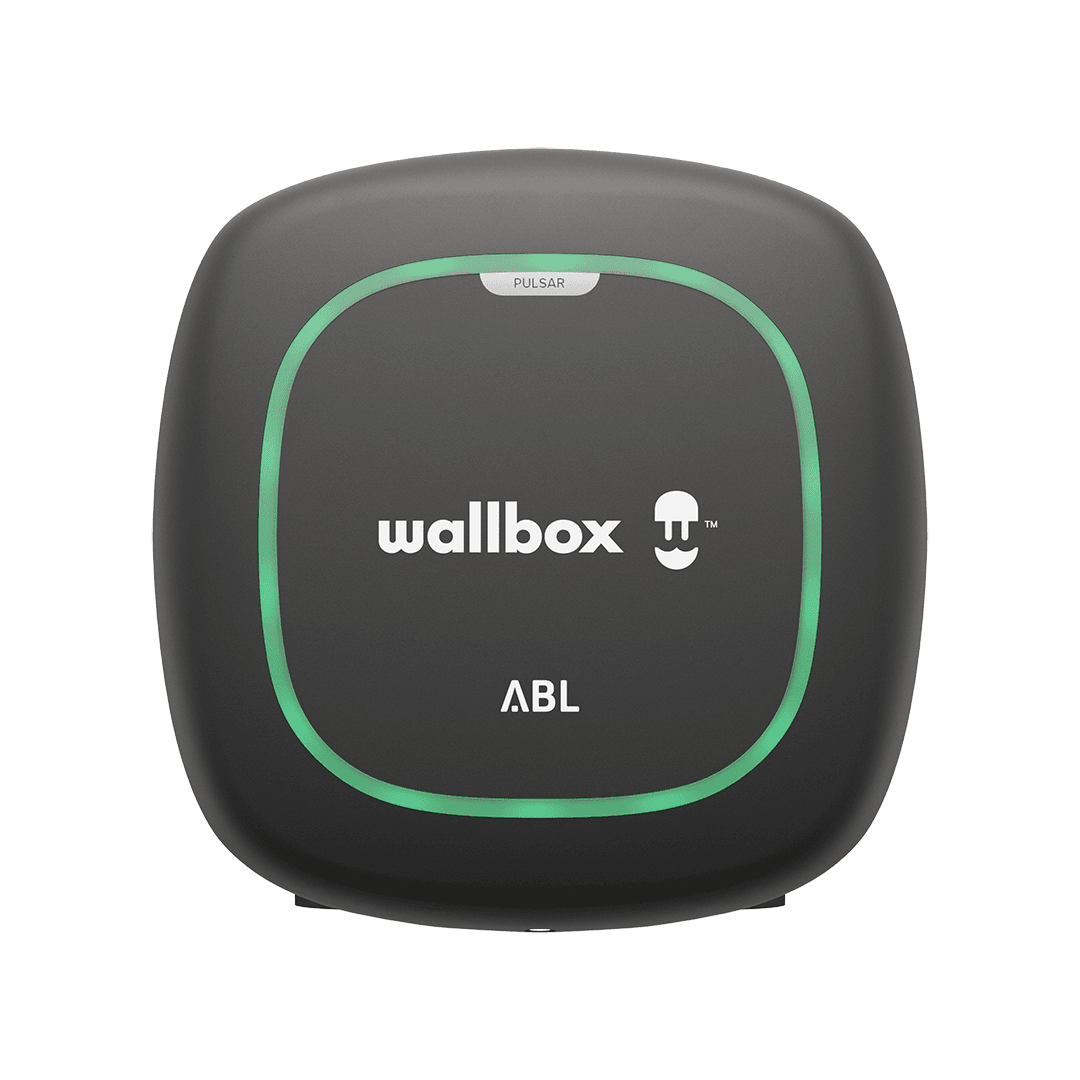 Wallbox ABL Pulsar 11 kW von vorne im ready to use Status | Einfach E-Auto