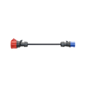 CEE 16 A auf&nbsp;CEE blau 16 A, Campingstecker einphasig