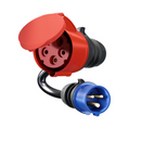 go-e Adapter Gemini flex 22 kW auf CEE blau 16 A  | Einfach E-Auto Shop