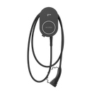 go-e Charger CORE von vorne mit Typ-2-Ladekabel | Einfach E-Auto Shop
