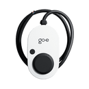 Frontansicht des go-e Chargers Gemini 22 kw (CH-04-22-51) inklusive Kabelansicht.